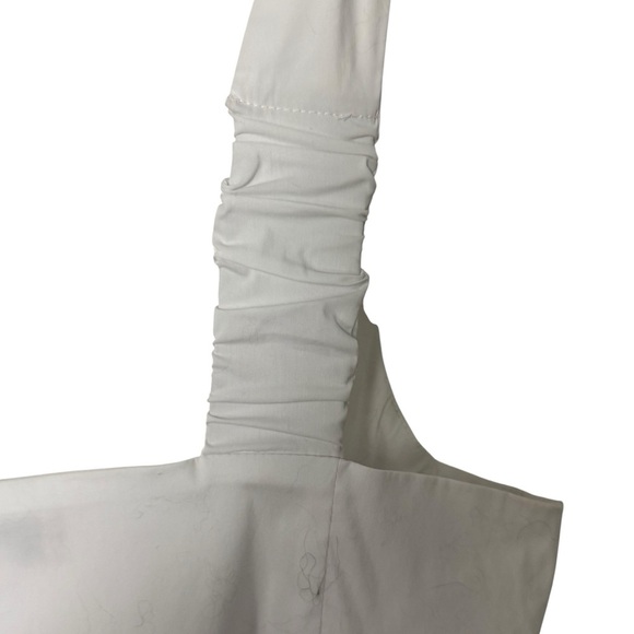 Guess corset crop top club wear sexy bustier going out top fitted size M white - Picture 7 of 9